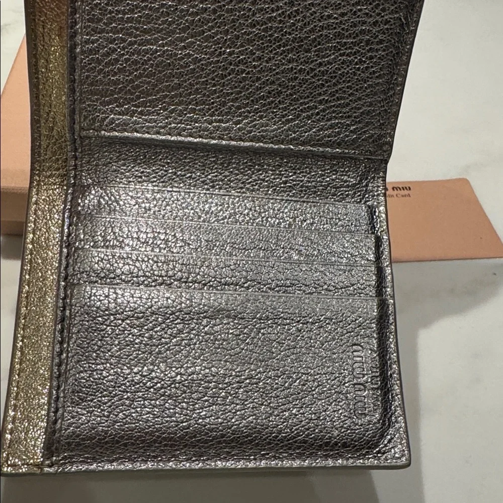 MIU MIU WALLET 💛🩶 - Picture 6 of 17